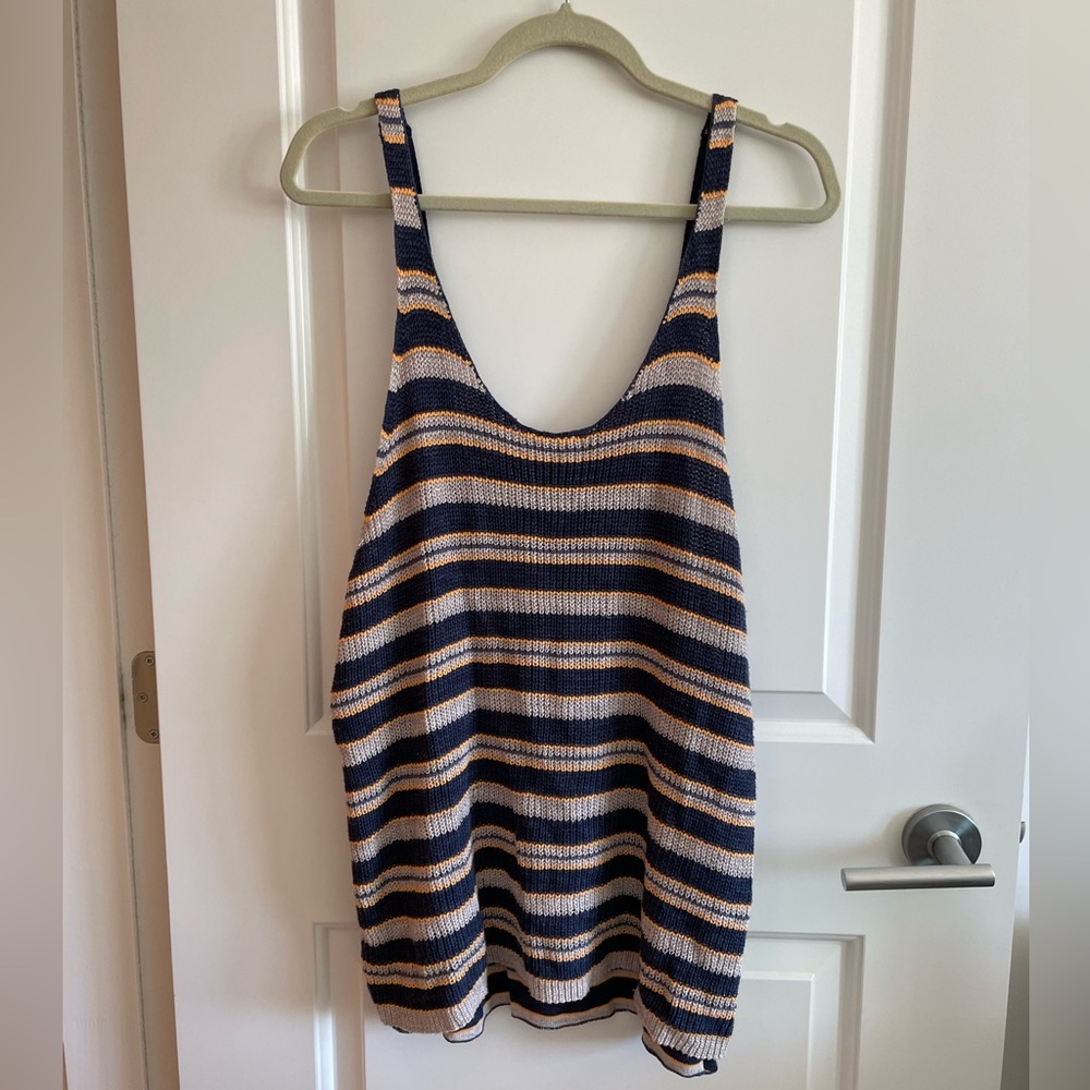 Free People knit tank top